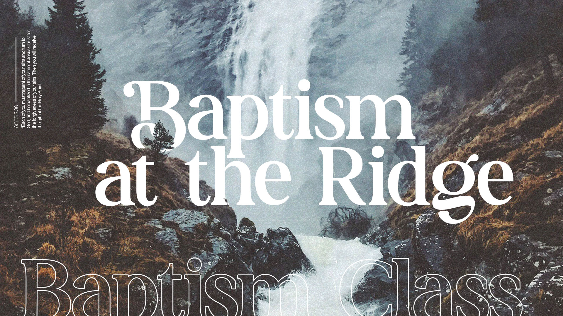 Baptism Class featured image