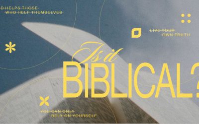 Is it Biblical Part 5